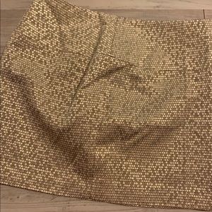 Gold skirt